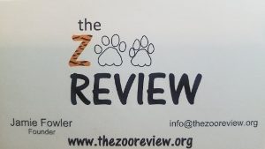 The Zoo Review Business Card